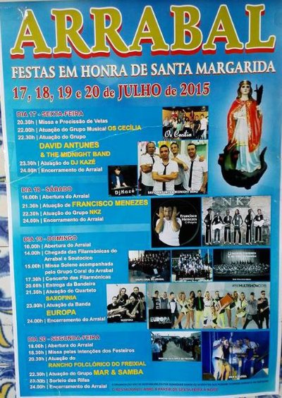 Cartaz Festejos 2015